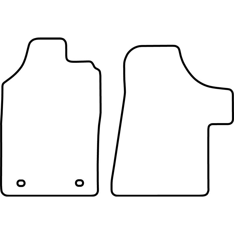 Autoteppiche passend für Mercedes Vito 2010-2013 (nur vorne)