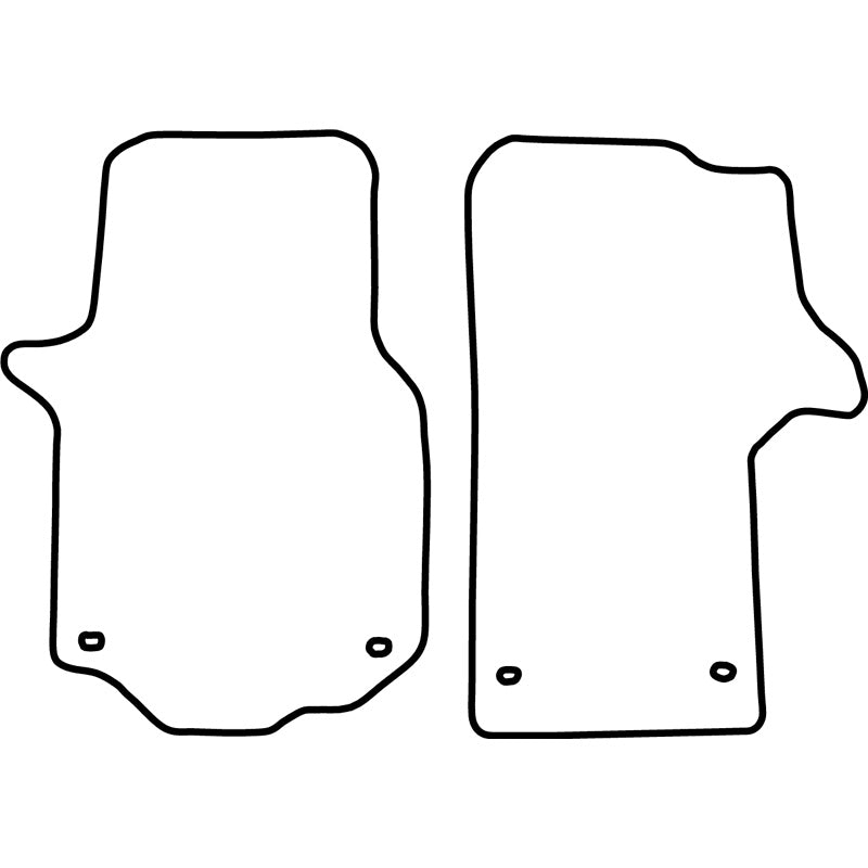 Autoteppiche passend für Volkswagen Crafter & MAN TGE 2017- (nur vorne)