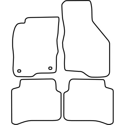 Autoteppiche passend für Mitsubishi Galant 1997-2004