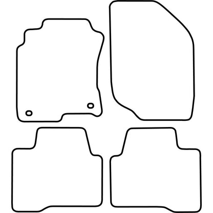 Autoteppiche passend für Nissan X-Trail 2000-2007