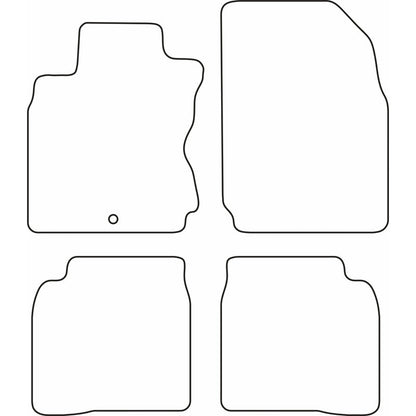 Autoteppiche passend für Nissan Note 2006-2013