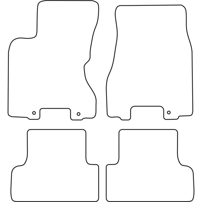 Autoteppiche passend für Nissan X-Trail 2007-2013