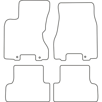 Autoteppiche passend für Nissan X-Trail 2007-2013