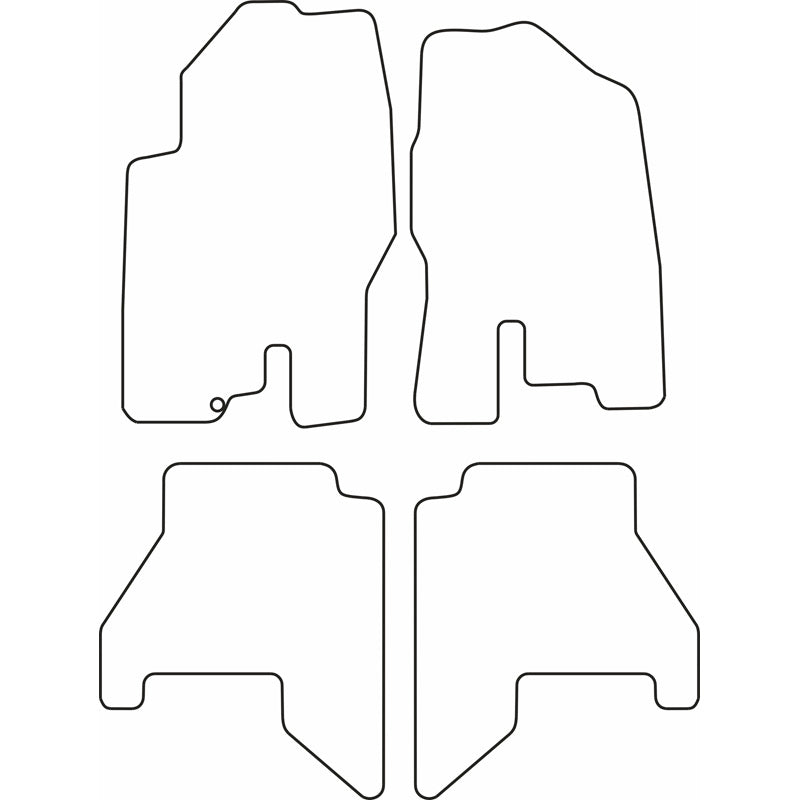 Autoteppiche passend für Nissan Pathfinder 2005-2013