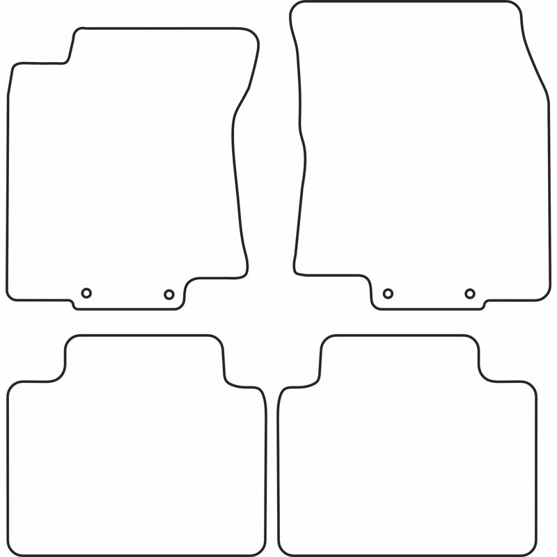 Autoteppiche passend für Nissan X-Trail (T32) 2013-2022