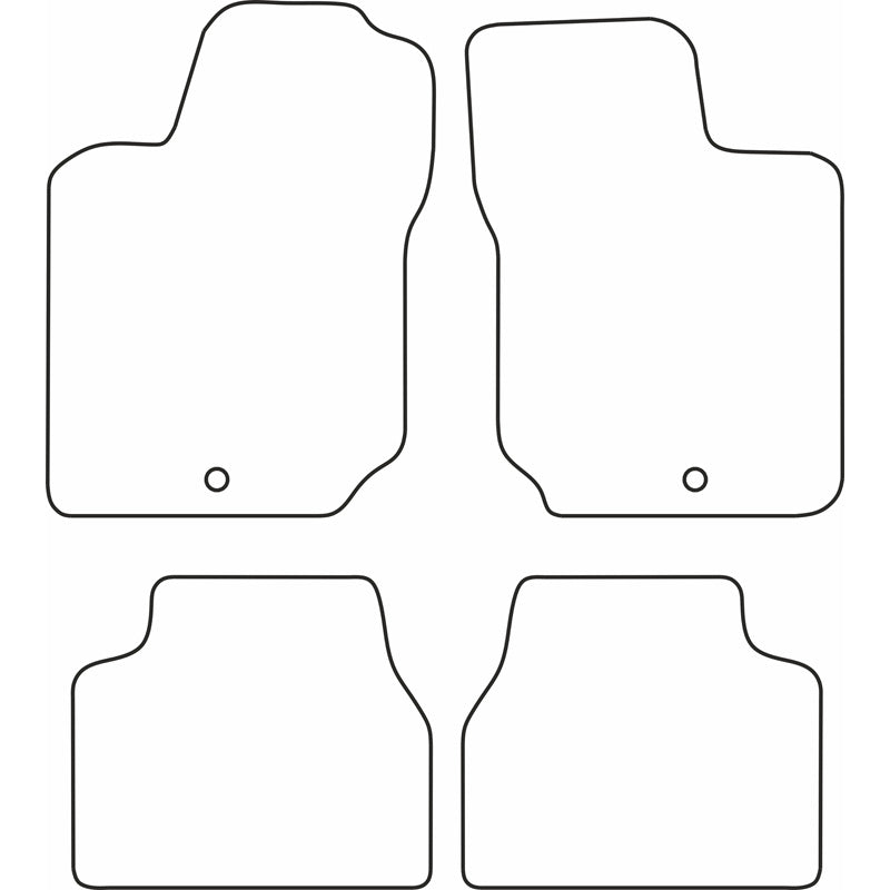 Autoteppiche passend für Opel Corsa B / Tigra A 1993-2000