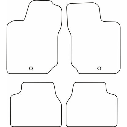 Autoteppiche passend für Opel Corsa B / Tigra A 1993-2000