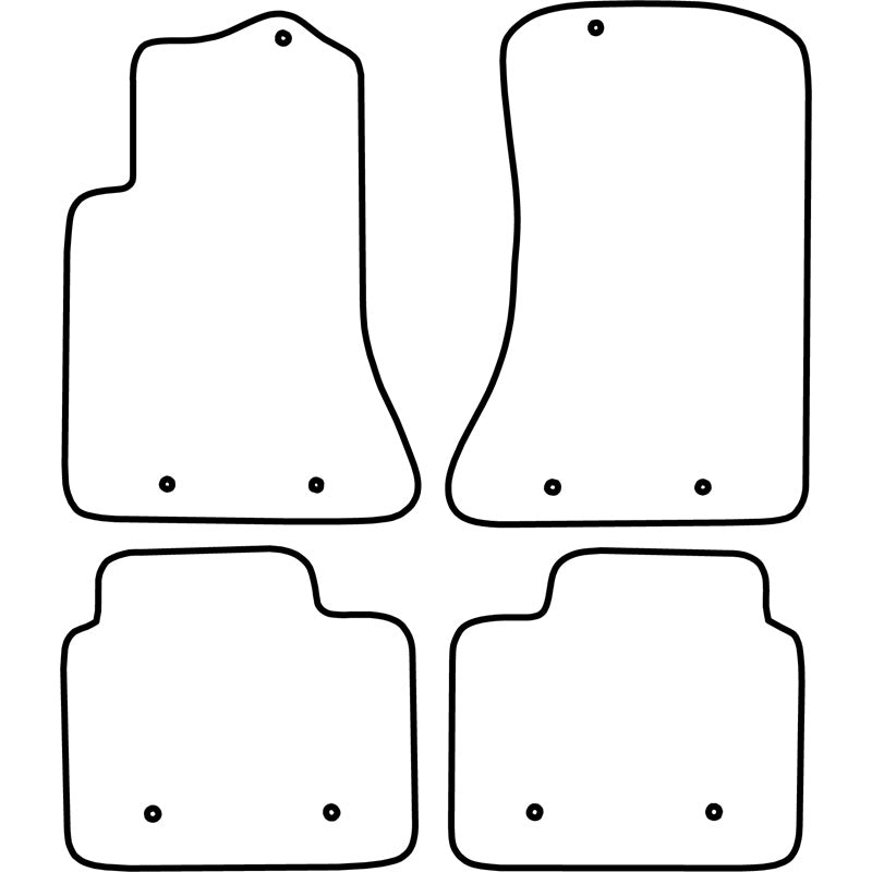 Autoteppiche passend für Opel Omega B 1994-2003