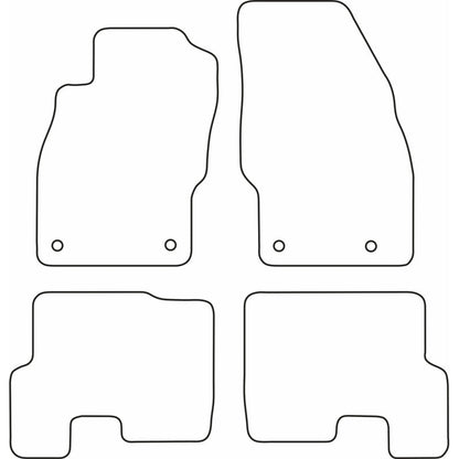 Autoteppiche passend für Opel Corsa E 2014-