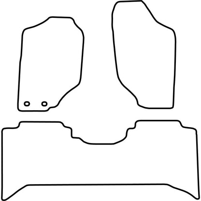 Autoteppiche passend für Opel Frontera 1998-2004