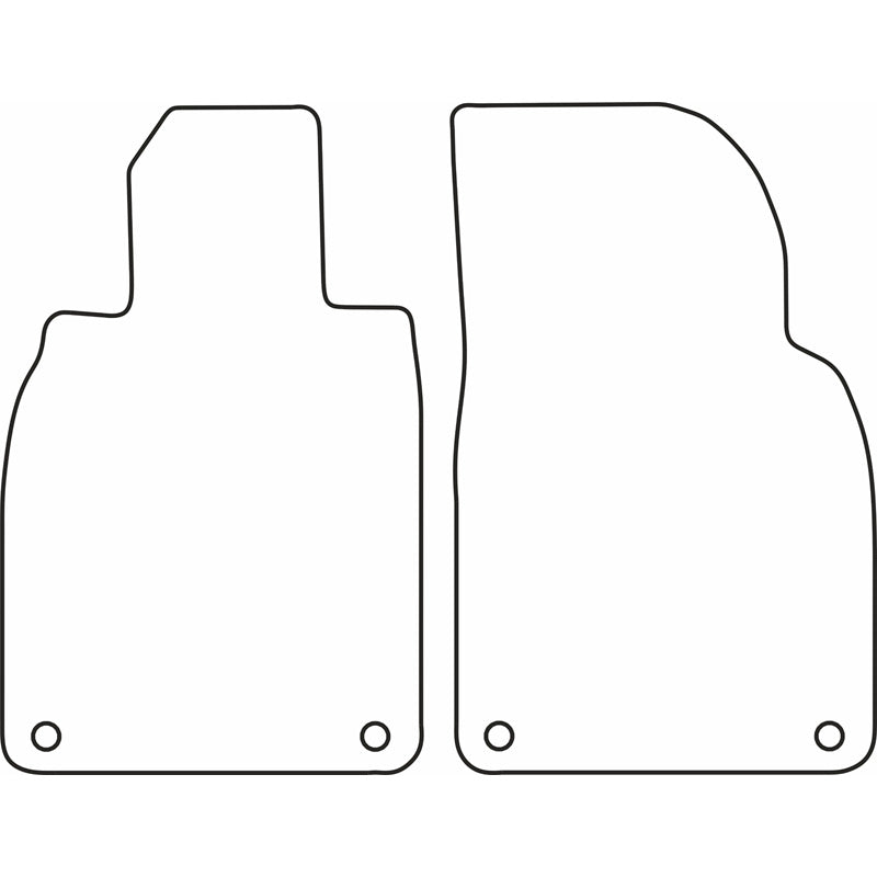 Autoteppiche passend für Porsche 718 Boxster (982) & 718 Cayman (982) 2016-