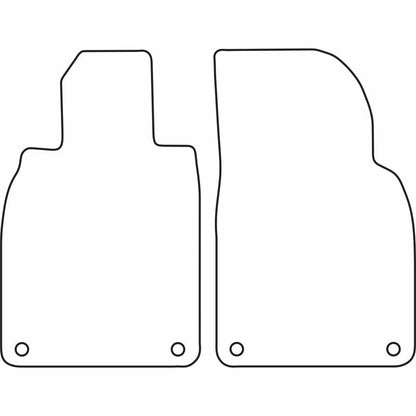 Autoteppiche passend für Porsche 718 Boxster (982) & 718 Cayman (982) 2016-