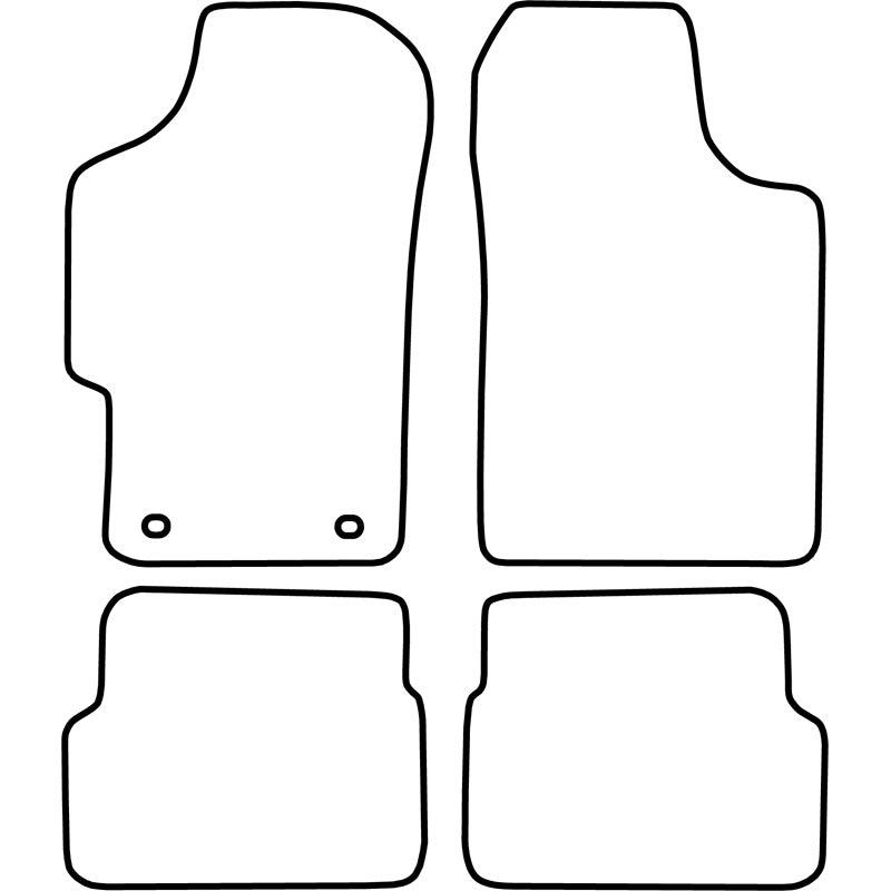 Autoteppiche passend für Renault Laguna 1994-1998