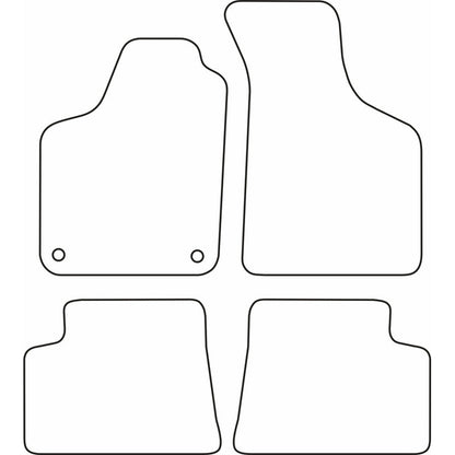 Autoteppiche passend für Renault Twingo 1993-2007