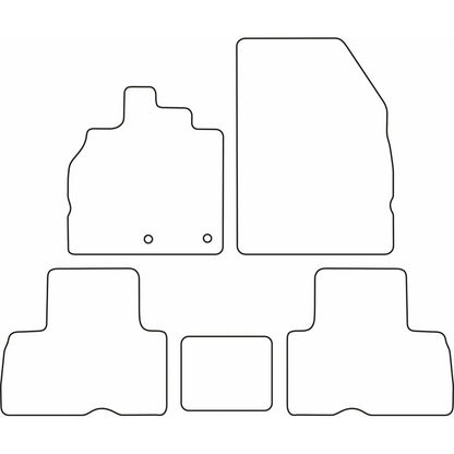 Autoteppiche passend für Renault Scenic 2009-2015