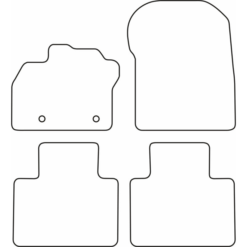 Autoteppiche passend für Renault Zoe 2013-2019
