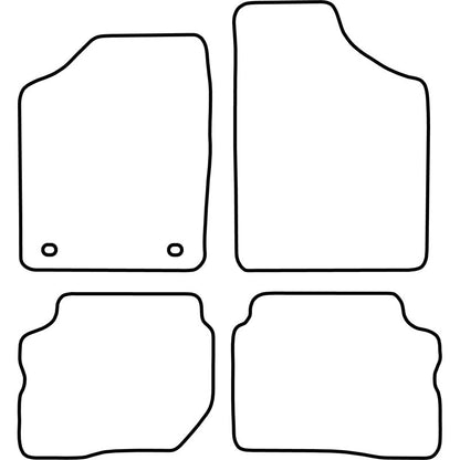 Autoteppiche passend für Rover 100 1990-1997