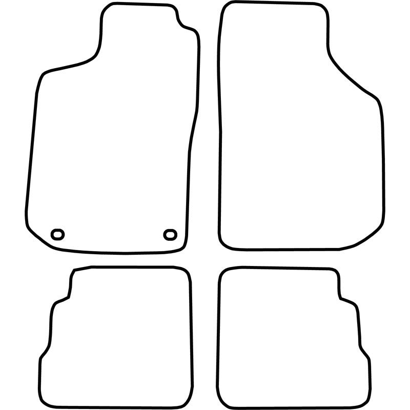 Autoteppiche passend für Saab 900 1993-1998