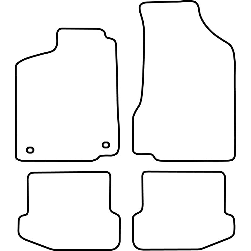 Autoteppiche passend für Seat Ibiza 1993-1999 / Cordoba 1994-2003