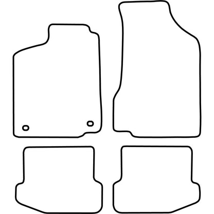 Autoteppiche passend für Seat Ibiza 1993-1999 / Cordoba 1994-2003