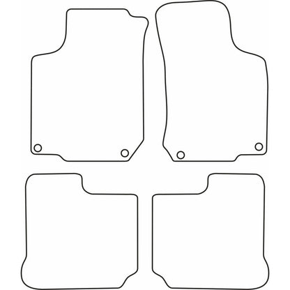 Autoteppiche passend für Seat Leon 1999-2005 / Toledo 1999-2004