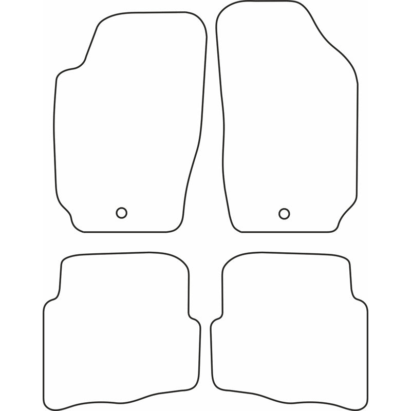 Autoteppiche passend für Seat Ibiza 2004-2008 / Cordoba 2004-2009