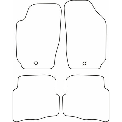 Autoteppiche passend für Seat Ibiza 2004-2008 / Cordoba 2004-2009