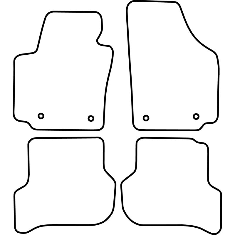 Autoteppiche passend für Seat Toledo 2004-2009