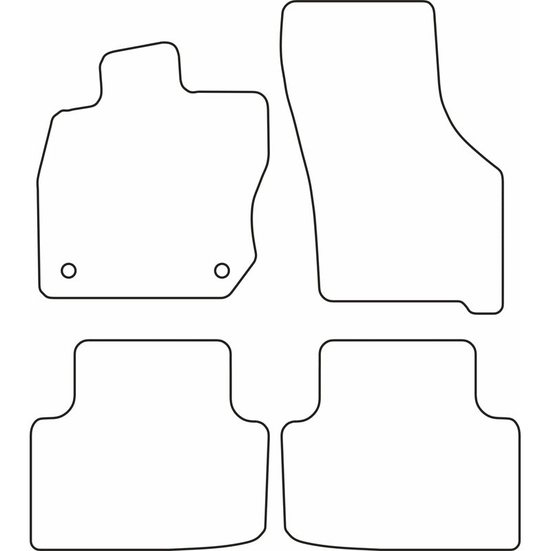 Autoteppiche passend für Seat Leon IV eTSi HB 5-türer & ST Sportstourer 2020-