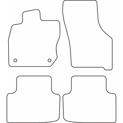 Autoteppiche passend für Seat Leon IV eTSi HB 5-türer & ST Sportstourer 2020-