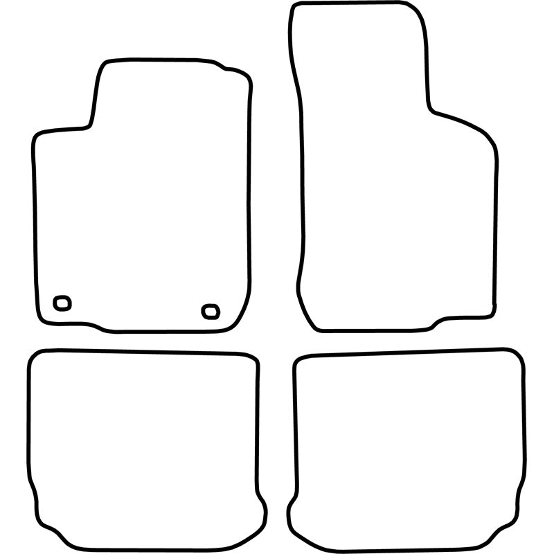 Autoteppiche passend für Skoda Octavia 1997-2004