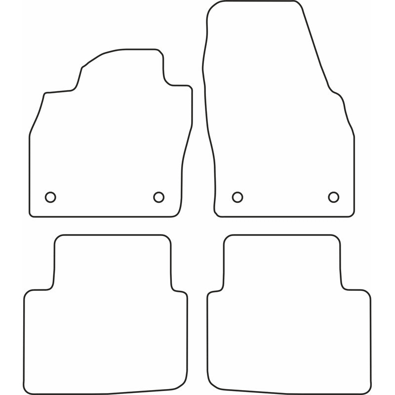 Autoteppiche passend für Skoda Scala 2019-