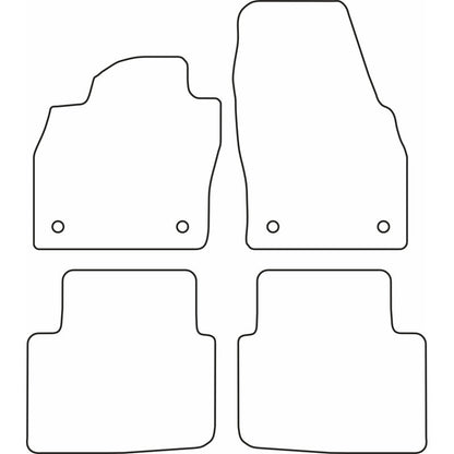Autoteppiche passend für Skoda Scala 2019-