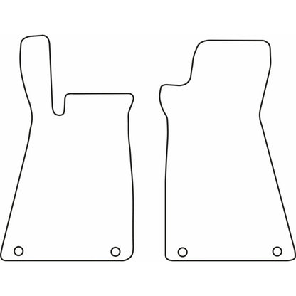 Autoteppiche passend für Smart Roadster 2003-2006