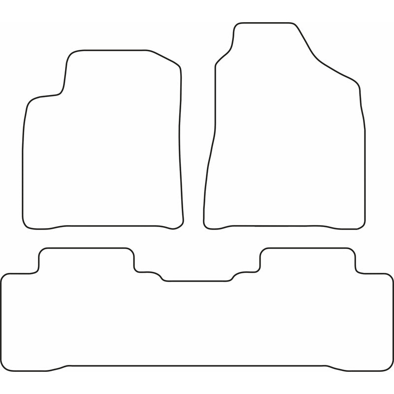 Autoteppiche passend für Ssang Yong Korando 2010-2019