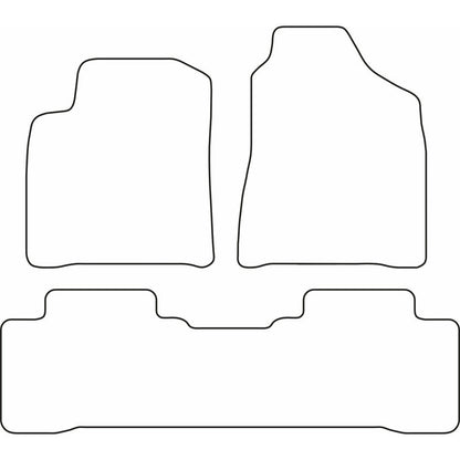 Autoteppiche passend für Ssang Yong Korando 2010-2019