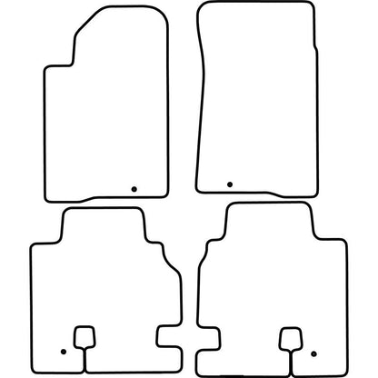 Autoteppiche passend für Ssang Yong Kyron 2005-2009