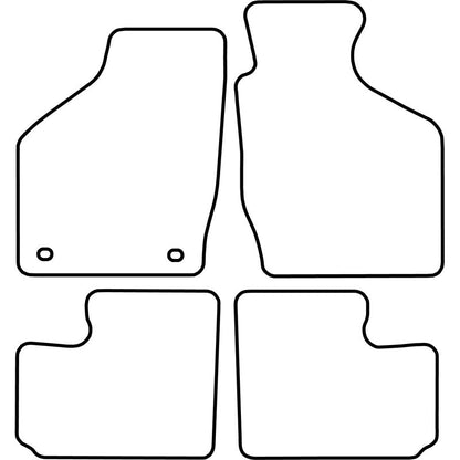 Autoteppiche passend für Suzuki Ignis 2003-2006