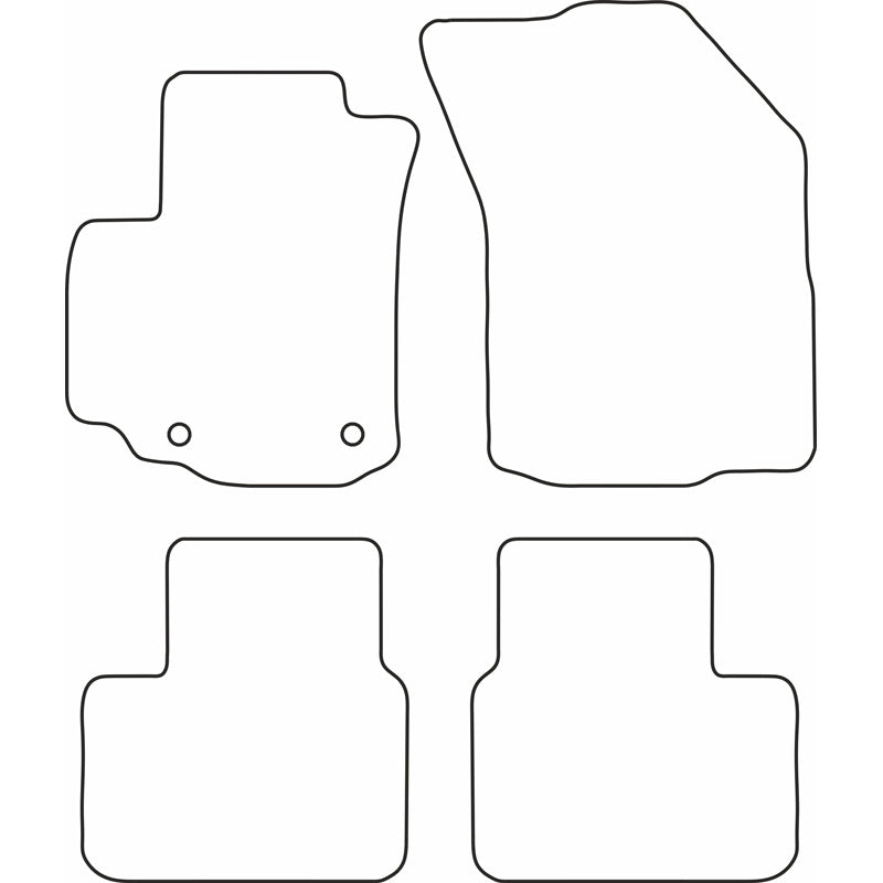 Autoteppiche passend für Suzuki SX-4 2006-2013