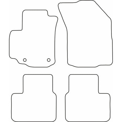 Autoteppiche passend für Suzuki SX-4 2006-2013