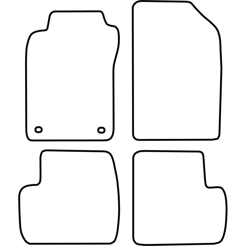 Autoteppiche passend für Toyota Avensis 1997-2003