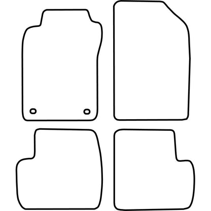 Autoteppiche passend für Toyota Avensis 1997-2003