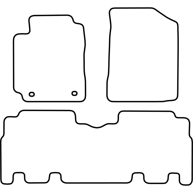 Autoteppiche passend für Toyota Yaris Verso 1999-2006