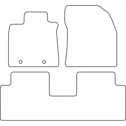 Autoteppiche passend für Toyota Avensis 2009-2012