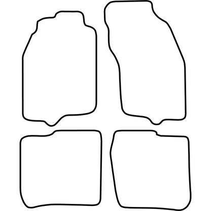 Autoteppiche passend für Volvo S40/V40 1995-1999