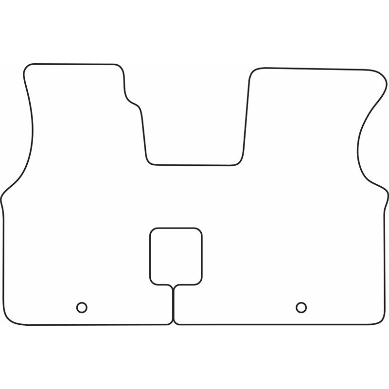 Autoteppiche passend für Volkswagen Transporter T4 1991-2003 (nur vorne)