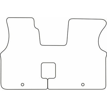 Autoteppiche passend für Volkswagen Transporter T4 1991-2003 (nur vorne)