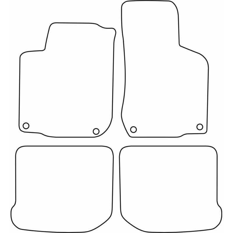 Autoteppiche passend für Volkswagen Beetle 1998-2011