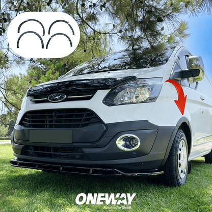 Oneway Radlaufleisten FORD Transit Custom MK1 2012-2018 mit ABE TÜV