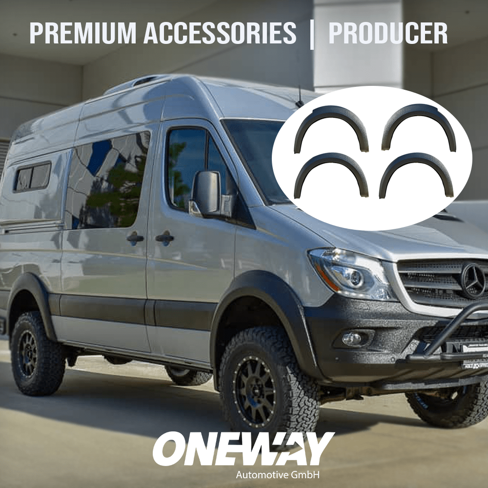 Oneway Kotflügelverbreiterungen MERCEDES Sprinter W906 Facelift 2014-2018